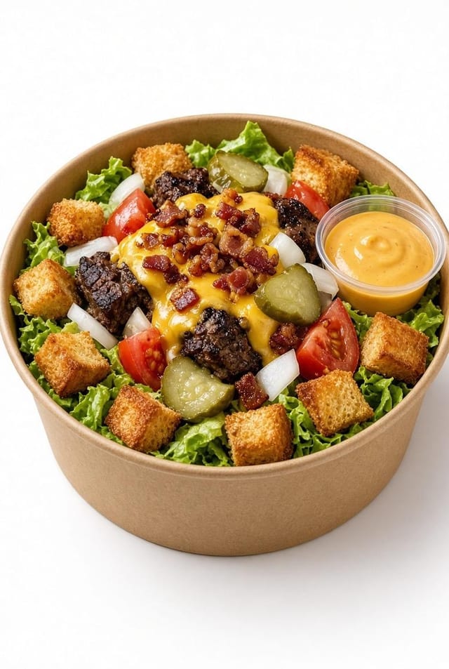 The Uptown Burger Bowl.