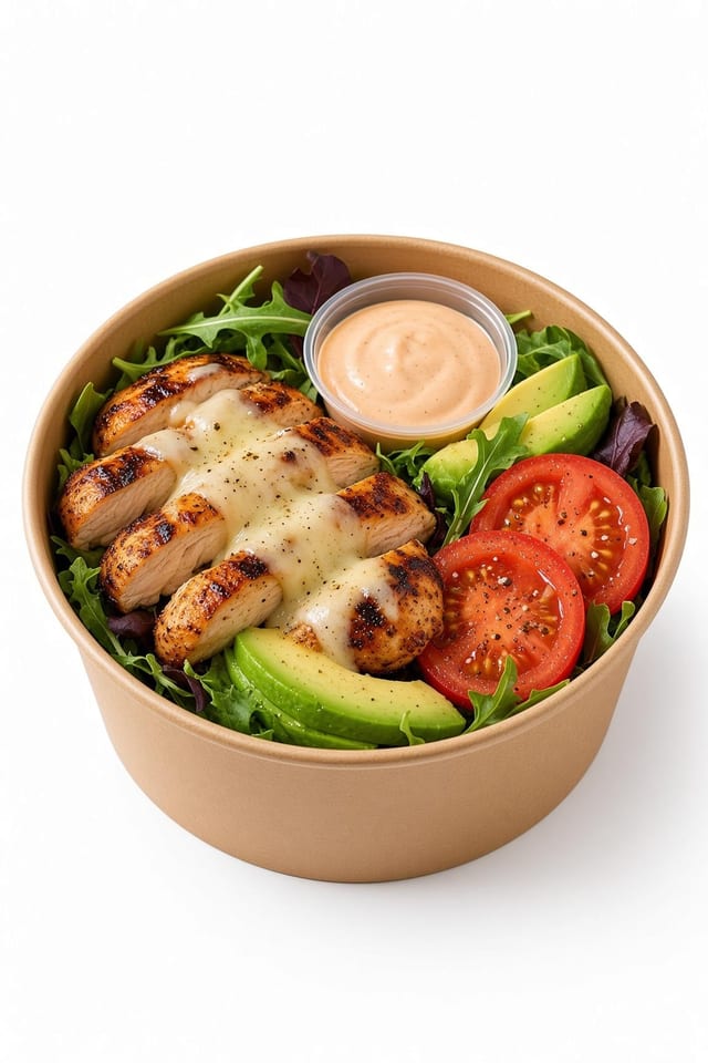 Grilled Chicken Bowl.